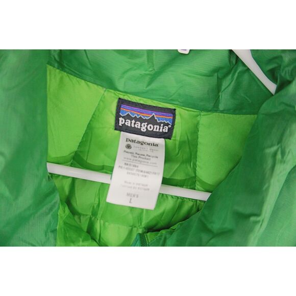 Patagonia Puffer Green Vest - Men's Size L - Picture 5 of 5